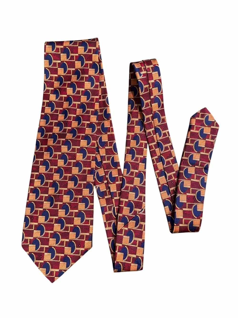 Robert & Talbot Men’s Geometric Silk Tie